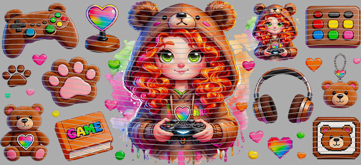 16oz Disney style-D-3461